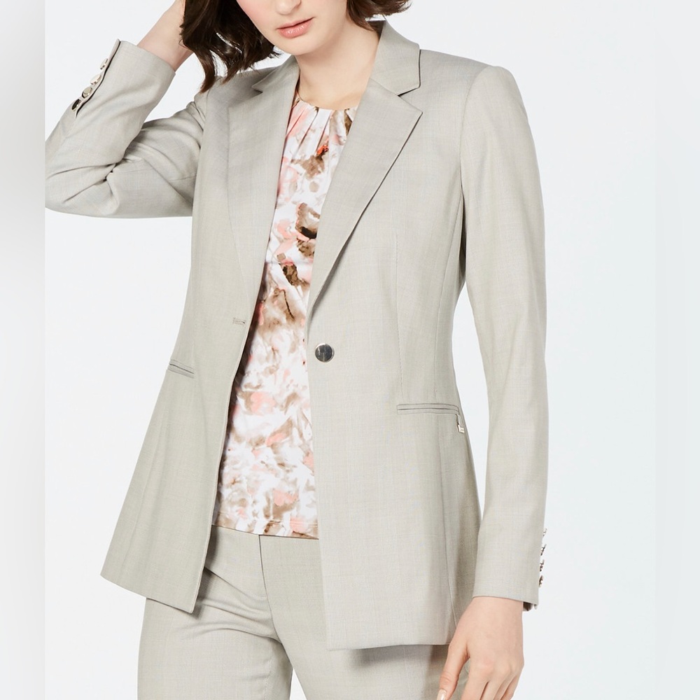 Calvin Klein Women’s Oversized Single Button Blazer BNWT Size 4